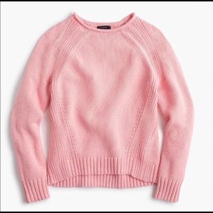 JCrew 1988 Rollneck Pink Sweater